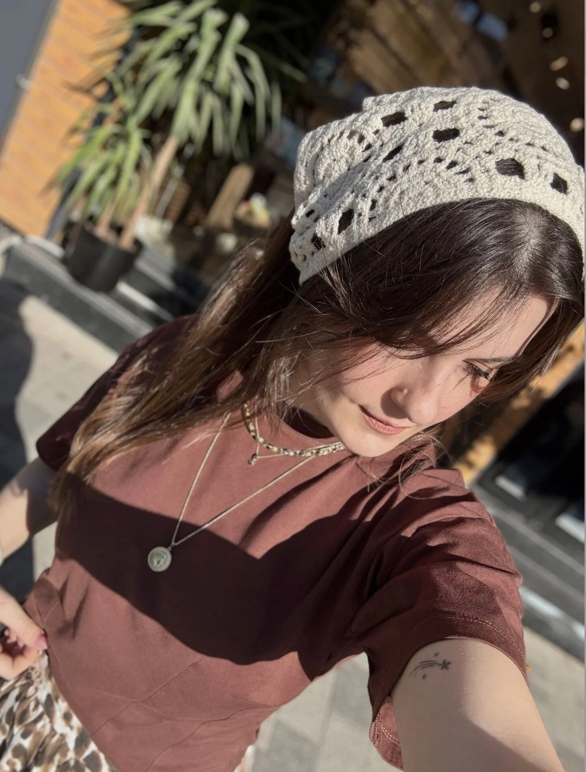 Örme Üçgen Bandana