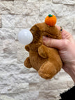 Sakız Şişiren Peluş Kapibara Anahtarlık Charm Aksesuar