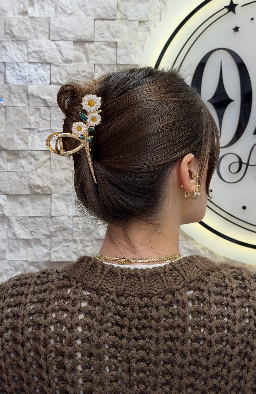 Papatyalı Metal Mandal Toka