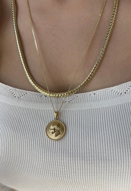 VIP Ata Kolye 60 cm 14K