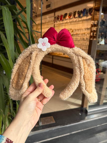 Peluş Tavşan Kulaklı Taç Toka - görsel 2