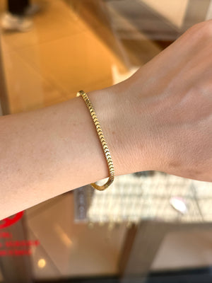 VIP Eklemeli Yılan Sırtı Bileklik 19 cm