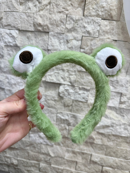 Peluş Kurbağa Taç Toka
