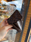 Leopar Detaylı Suni Deri Dubai Mandal Toka