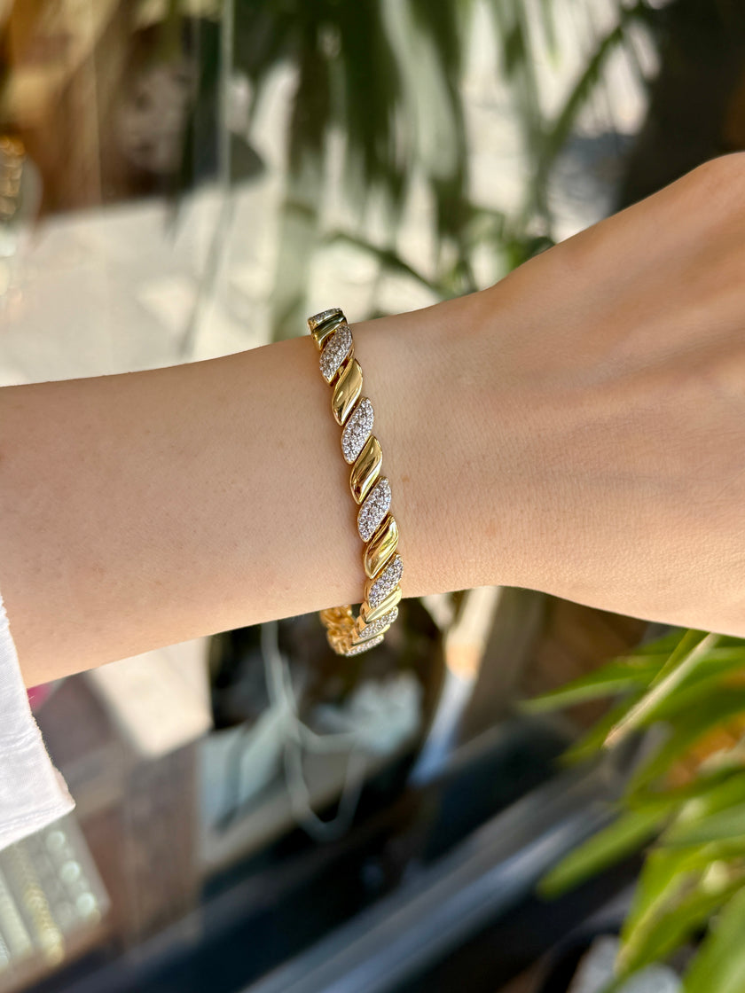 VIP Royal Twist Bileklik 17 + 2 cm