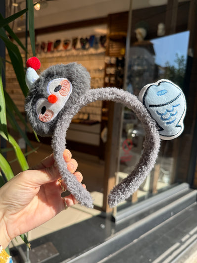Peluş Penguenle Balık Taç Toka