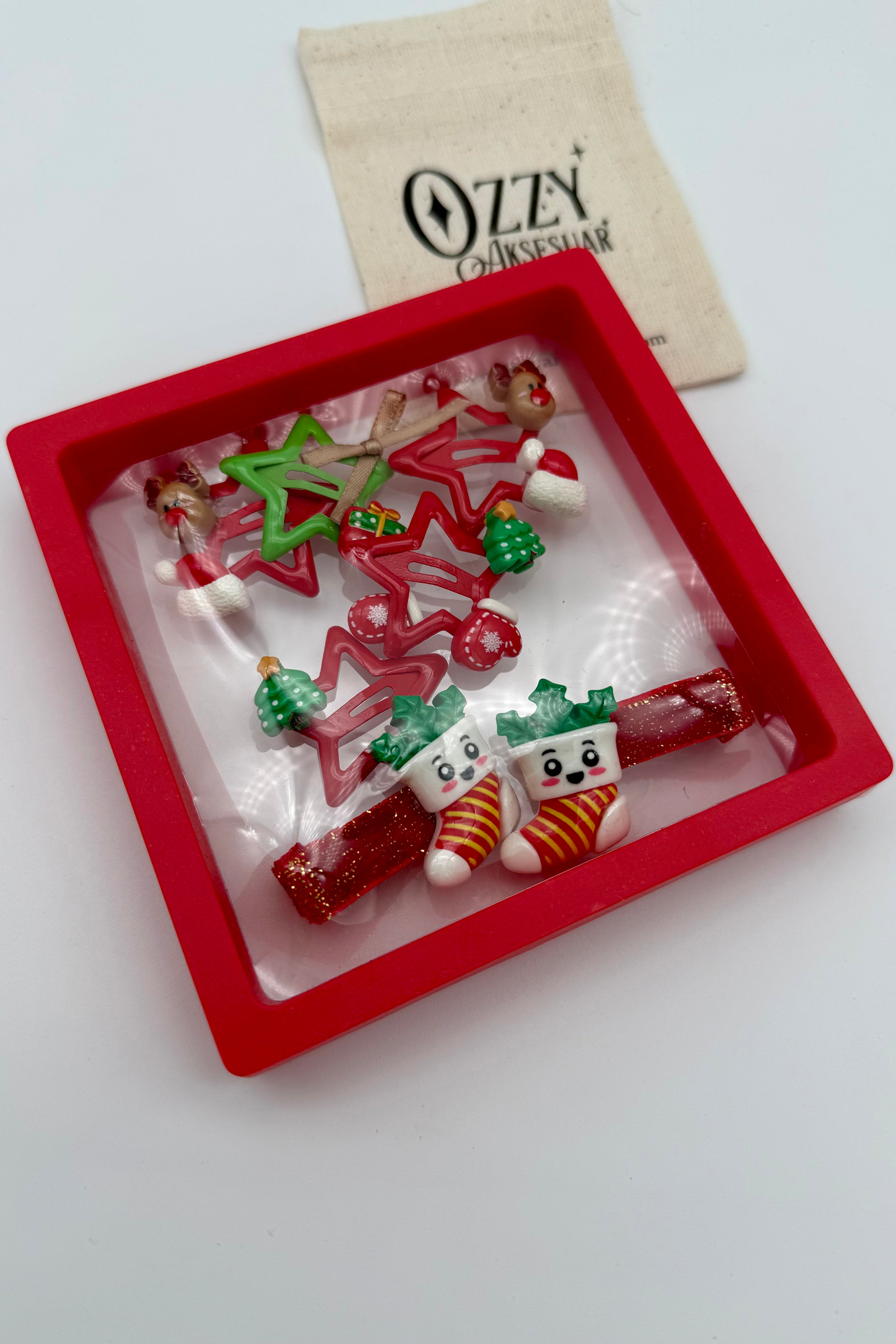 Yılbaşı Kutulu Set Toka Çorap Model