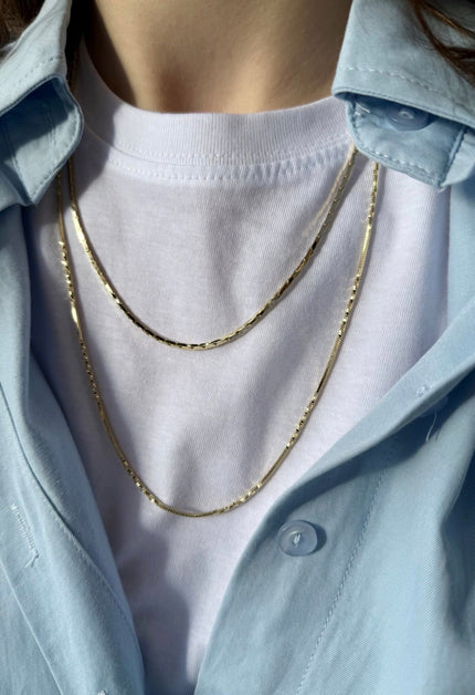 VIP Yassı Kesme Zincir 50 cm 14K