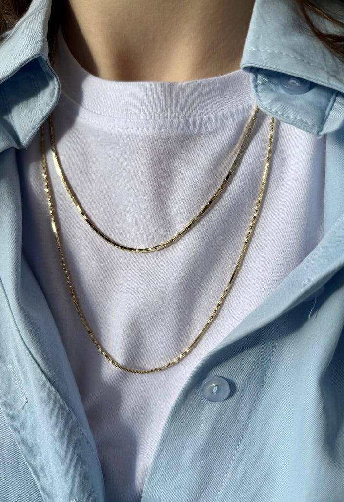 VIP Yassı Kesme Zincir 50 cm 14K