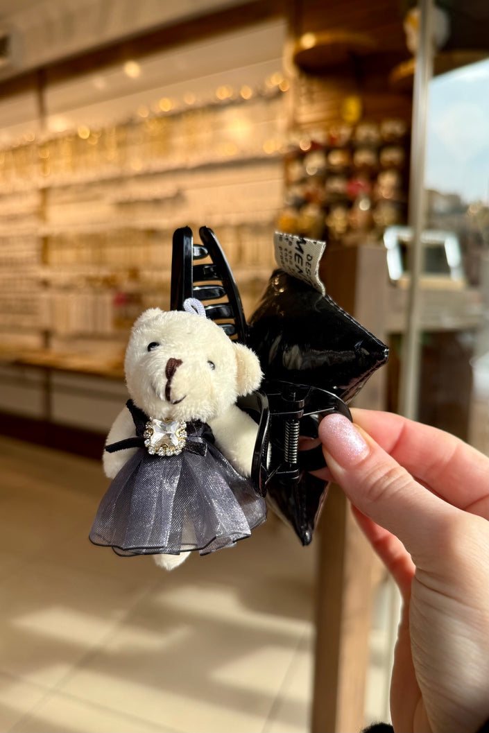 Rugan Görünümlü Fiyonk Model Ayıcık Mandal Toka