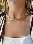 3 Sıra Sarmallı Choker Kolye