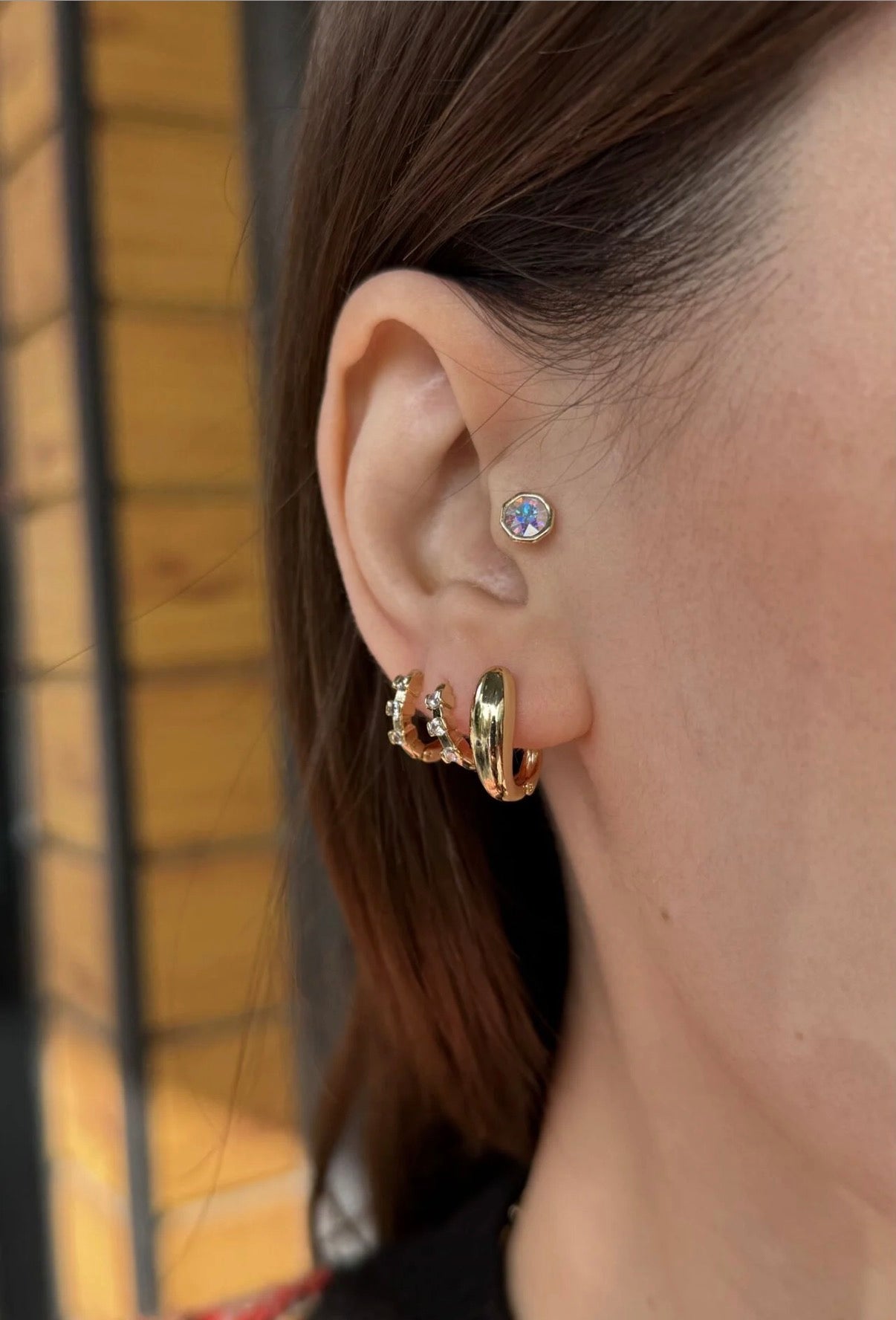 VIP Sade Damla Halka Küpe