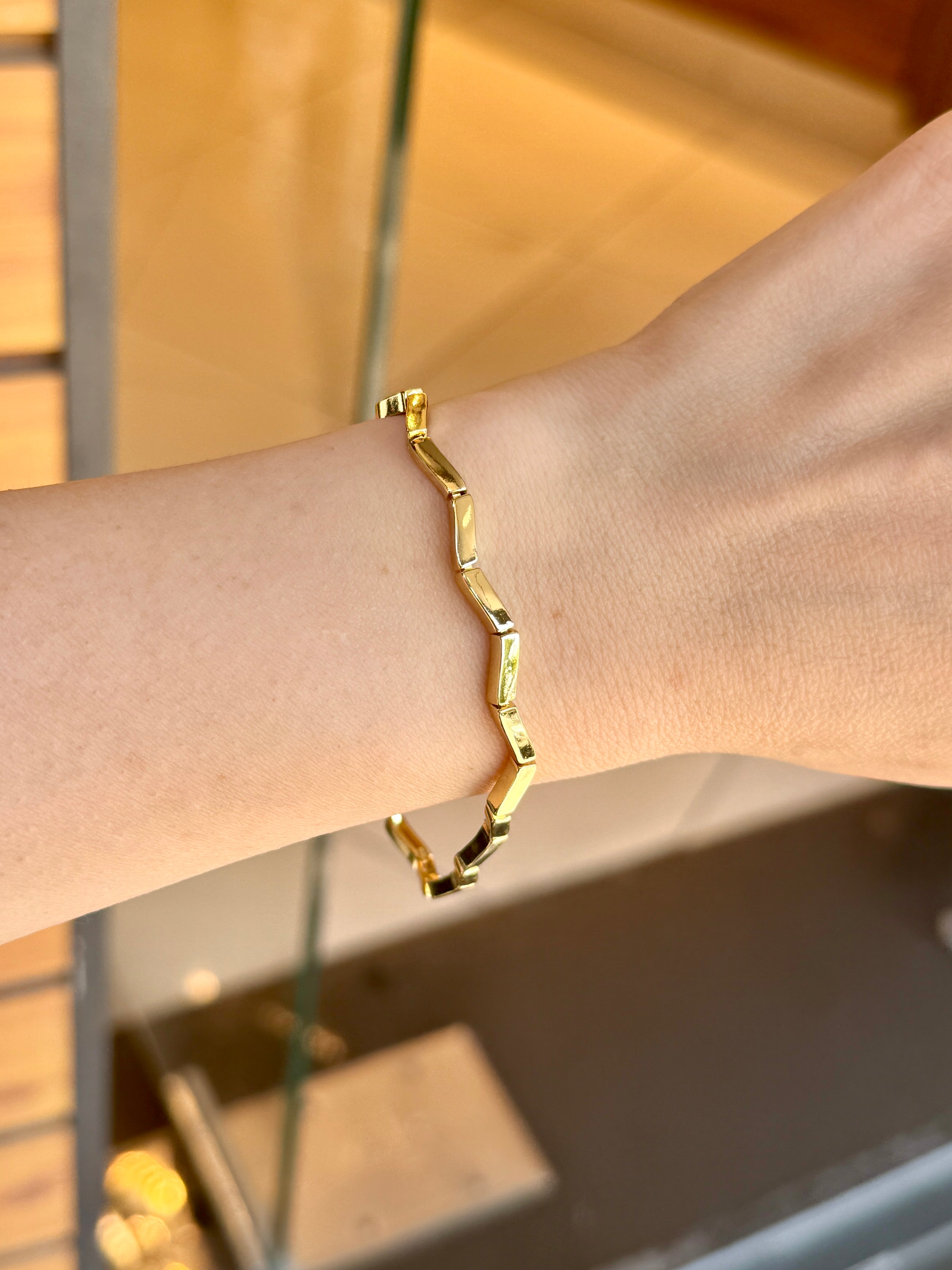 VIP Zigzaglı Bileklik 16 + 3 cm