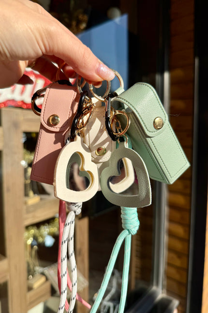 Ruj Çantalı Aynalı Çanta Aksesuar Charmı