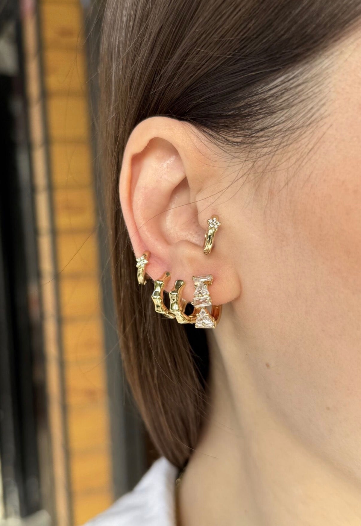 VIP Eklem Modelli Halka Küpe