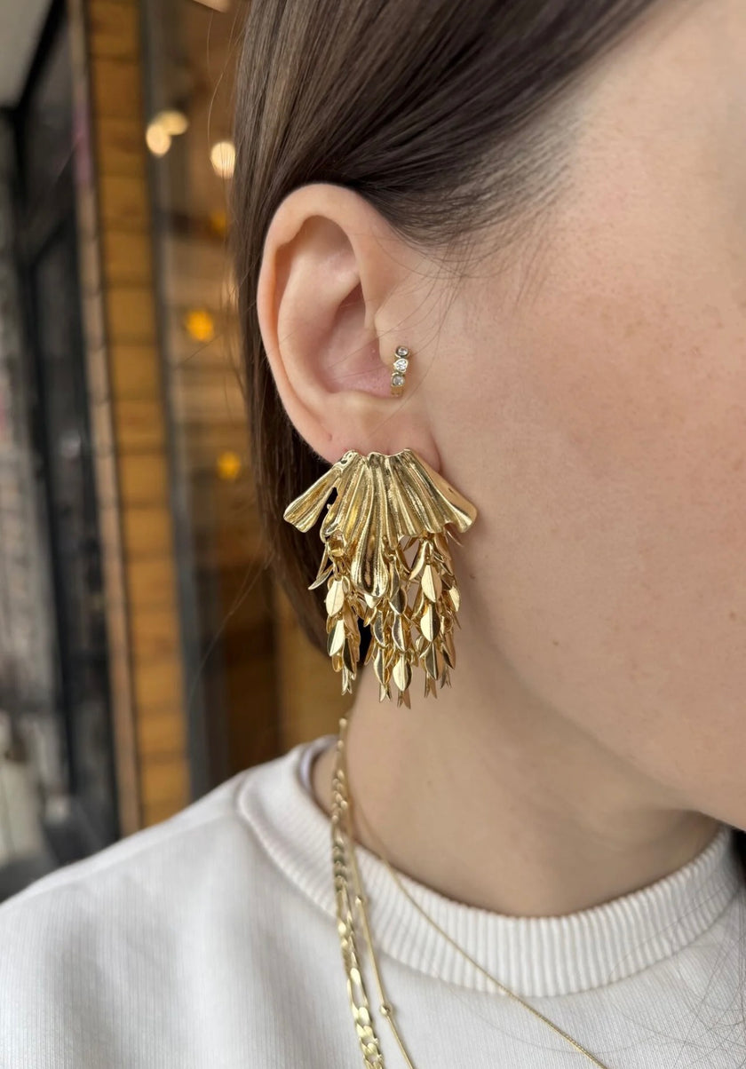 Marka Model Pullu Salkım Küpe