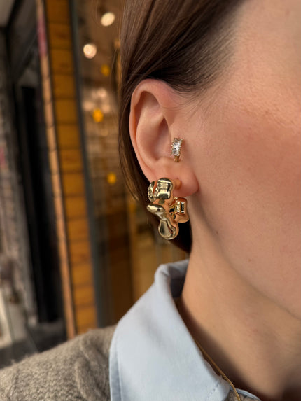 VIP Balon Yıldız Küpe