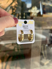 VIP Sade Halka Küpe 2,5 cm