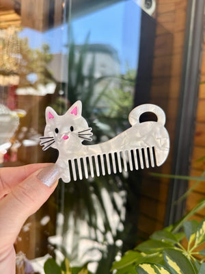 Kedi Model Asetat Tarak Toka