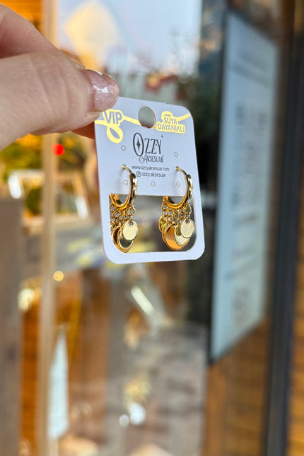 VIP Oval Pullu Shakira Küpe