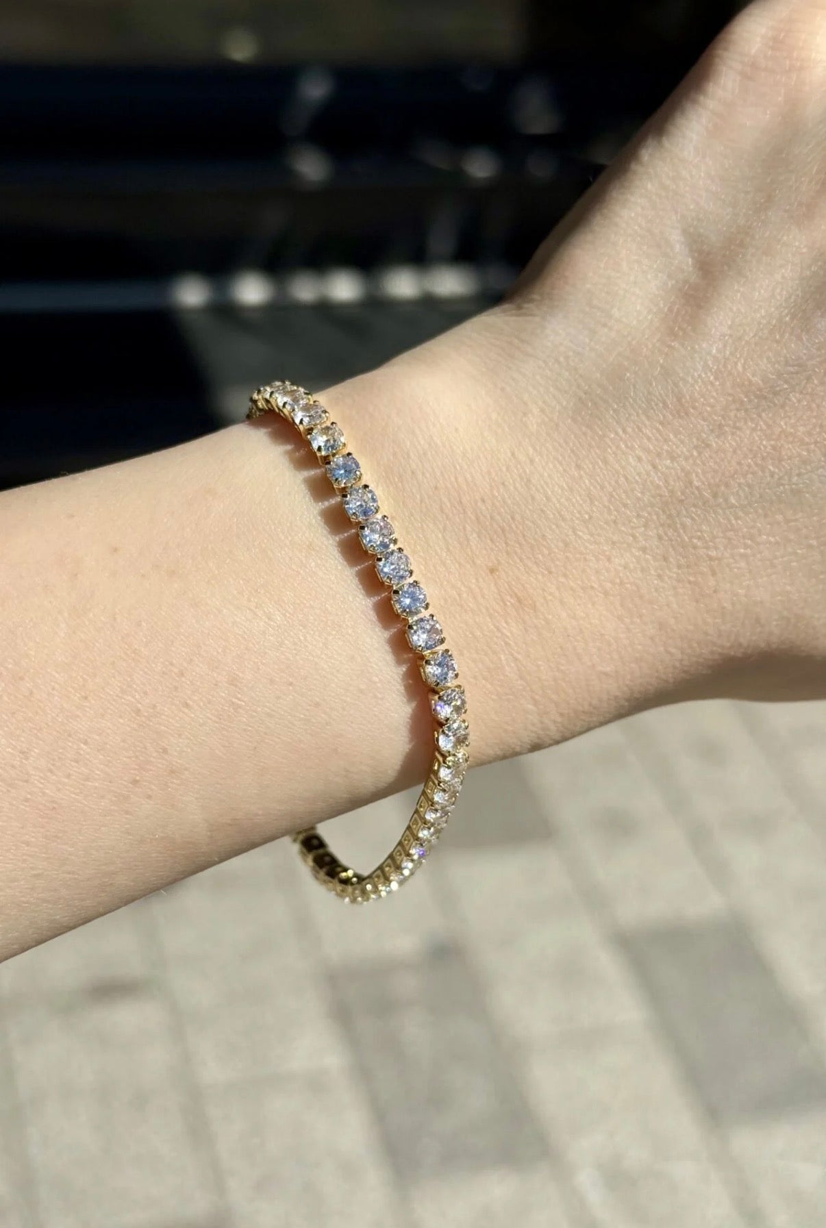 VIP Su Yolu Bileklik 17 + 3 cm 14K