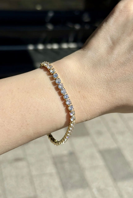 VIP Su Yolu Bileklik 17 + 3 cm 14K