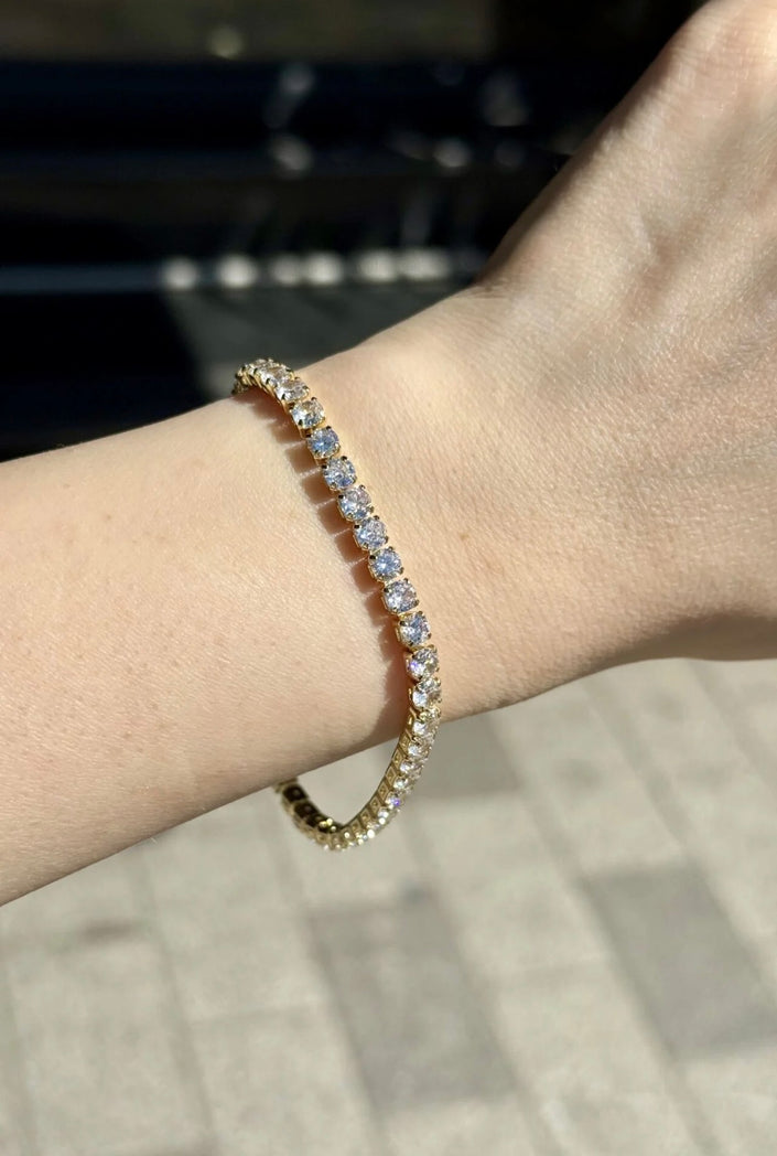 VIP Su Yolu Bileklik 17 + 3 cm 14K