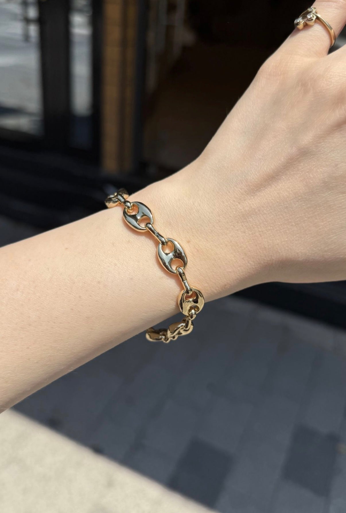 VIP Marine Zincir Bileklik 19 cm 14K