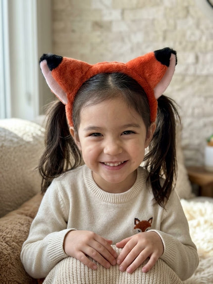 Peluş Tilki Taç Toka