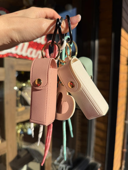 Ruj Çantalı Aynalı Çanta Aksesuar Charmı