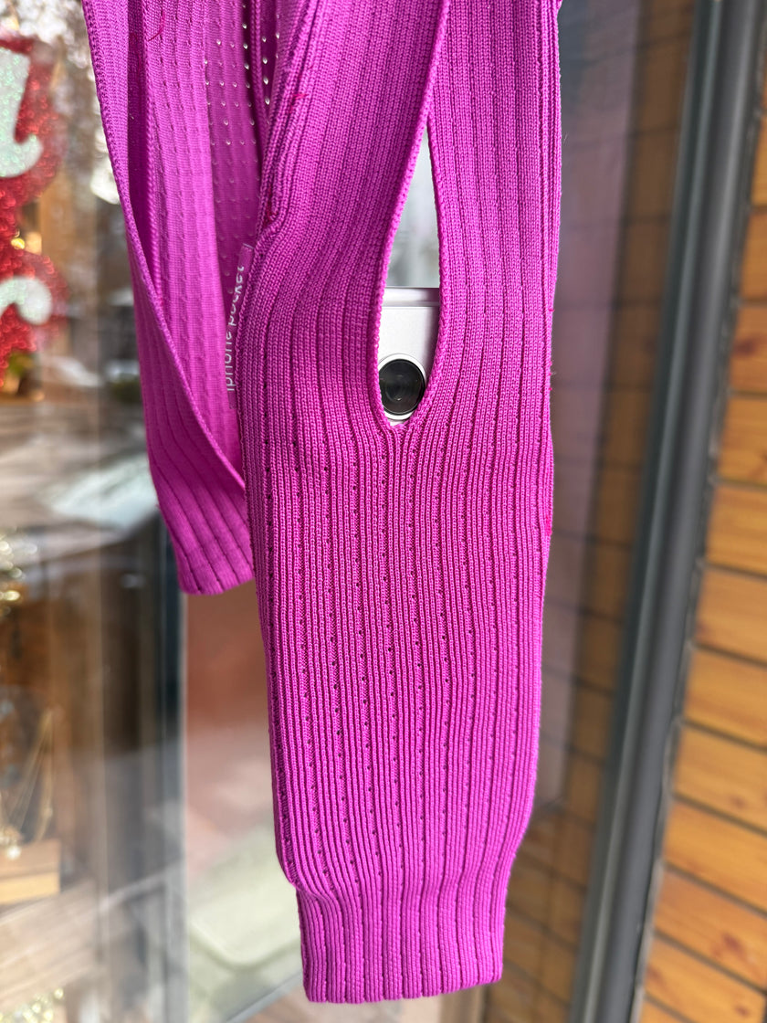 Örgü Telefon Çantası Aksesuar 80 cm